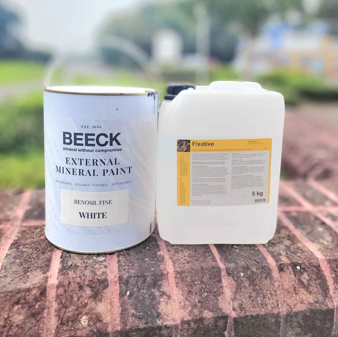 Beeck Mineral paints are an excellent choice for those who want a breathable and durable finish. 